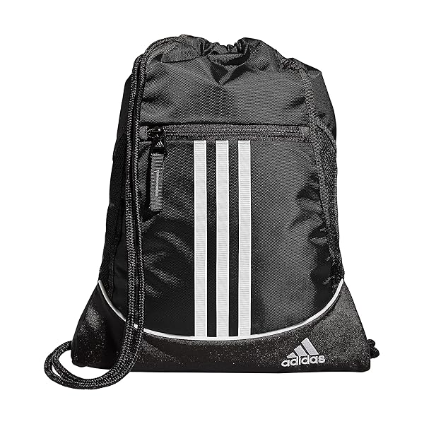 adidas Alliance Sackpack – Drawstring Backpack for Sports, Small Gym Bag