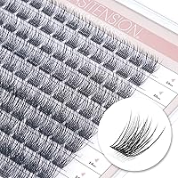 Vista 25 de Extensión de pestañas DIY, efecto 3D, deterrimiento individual, llamarada, pestañas, conjunto natural de pestañas, conjunto, extensión de pestañas