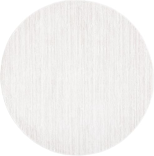 Vista 48 de SAFAVIEH Vision Collection VSN606F - Tapete de 6 pies x 9 pies, crema, moderno, ombré, no desprende pelo, fácil cuidado, para zonas de alto tráfico