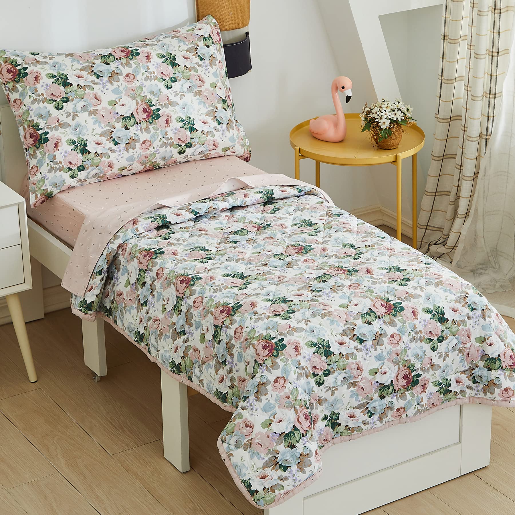 SALE公式通販・直営店限定 Brandream Toddler Bedding Set for Girls or Boys White