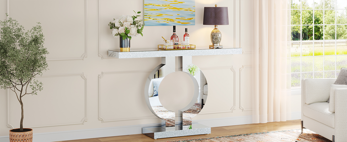 Luxury House Entrance Mirror Console