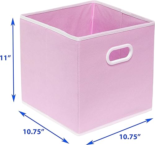 Vista 57 de Simple Houseware - Cubos plegables para almacenamiento, con asas Gris