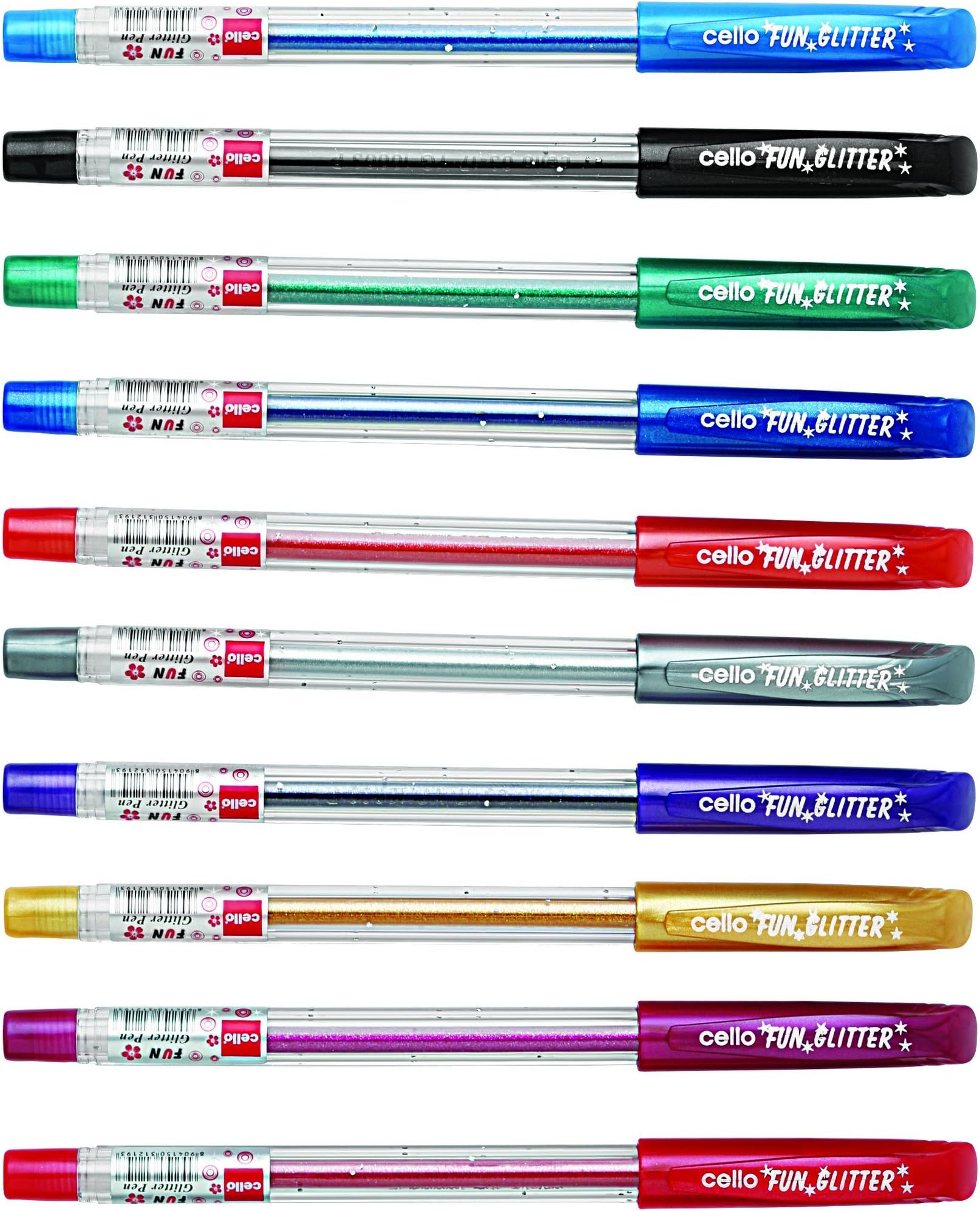 Jetta Ball Retractable Ballpoint Pens Pack of 5