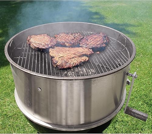 Miniatura 8 de Caliente 4001.0012 - Kit de parrilla estilo argentino/toscano (universal para parrillas estilo Weber de 22.5")