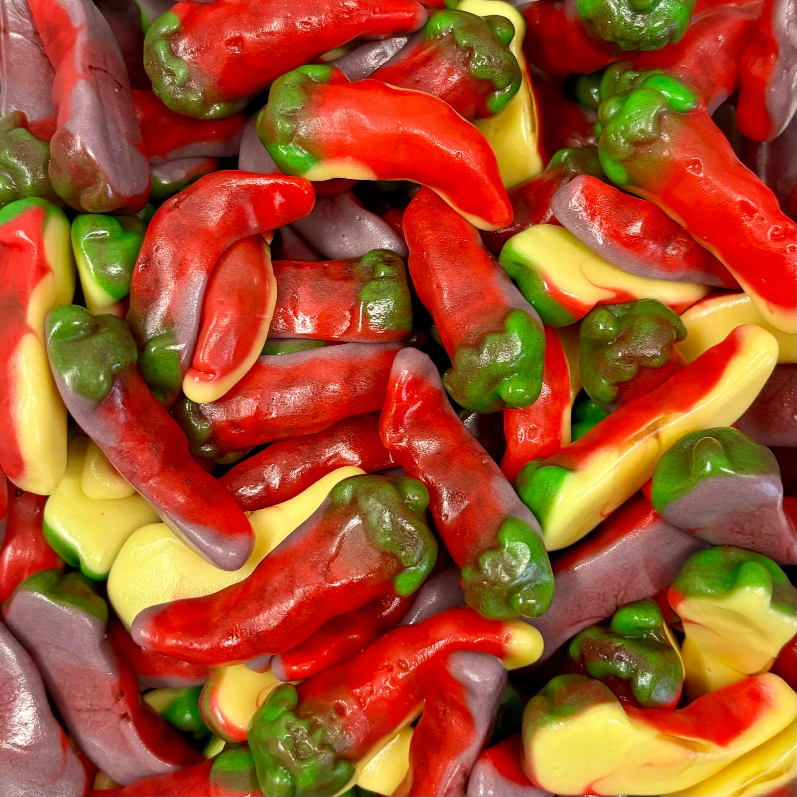 HOT Fire Peppers 350g Share Bag by The Gourmet Sweet Company
