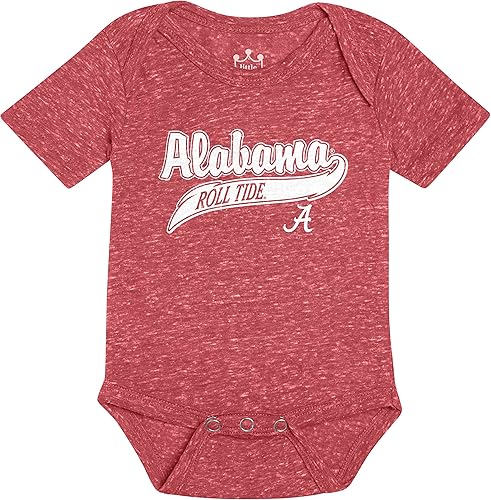 Miniatura 2 de Little King NCAA Knobby - Mameluco de manga corta para bebé, tallas 0-3M, 6M, 12M, 18M