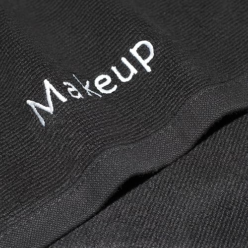 Miniatura 2 de HENBAY Removedor de maquillaje reutilizable de algodón, paquete de 4 toallas faciales de 12 x 12 pulgadas, paño de limpieza pequeño para el cuidado