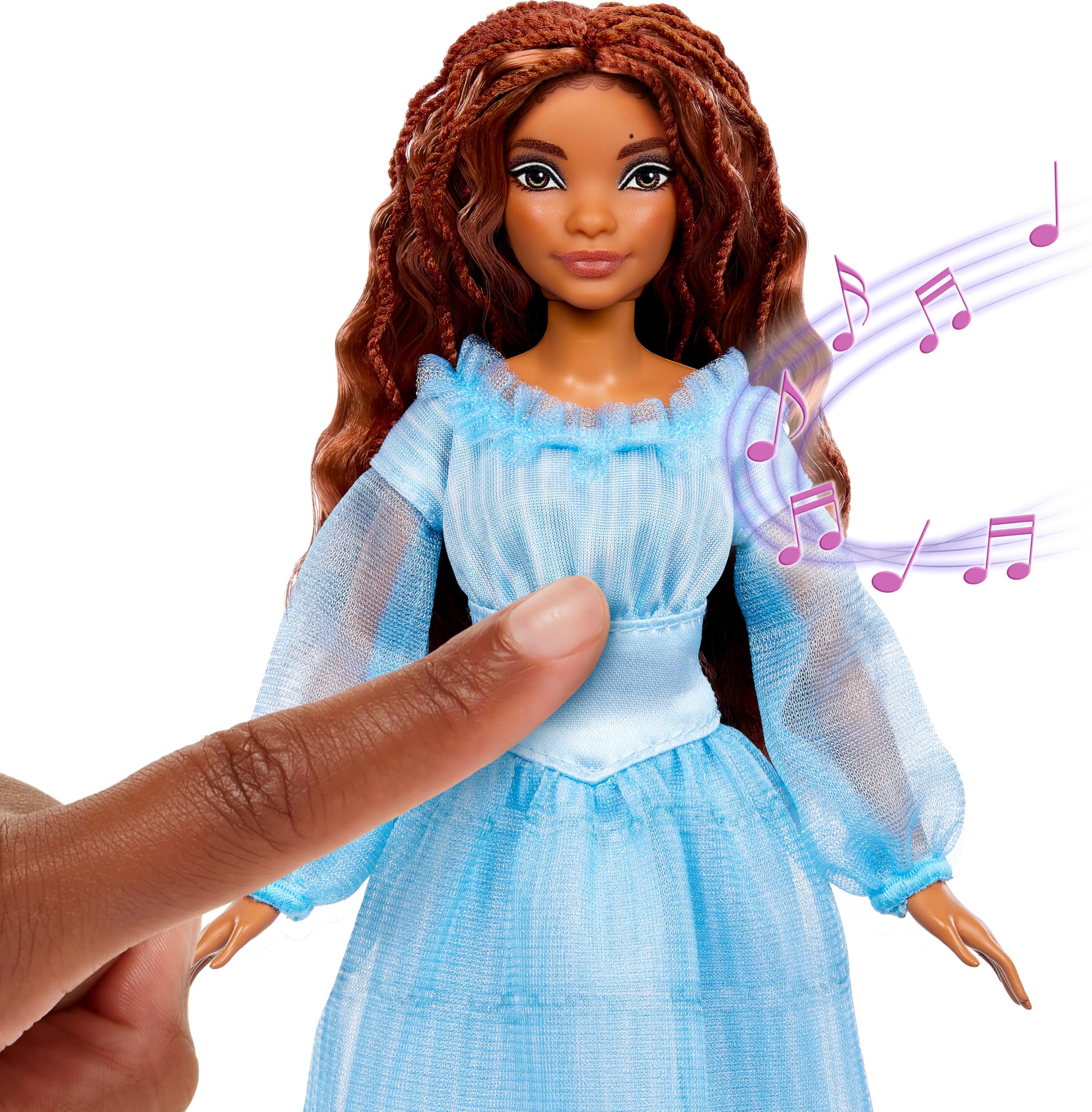 Amazon.com: Mattel The Little Mermaid Sing & Discover Ariel Doll with  Signature Dress, Toys Inspired by the Movie : Toys & Games