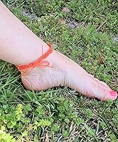 Vista 17 de Hemp Anklet Adjustable Tie On