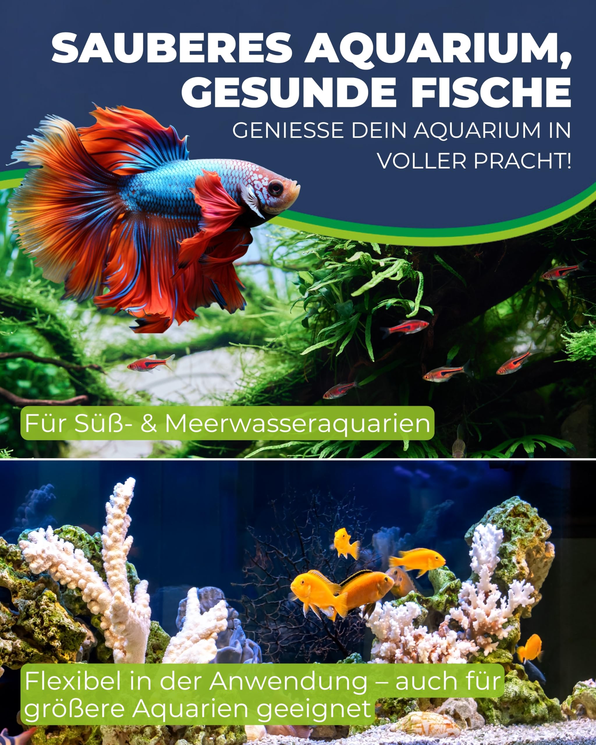Hobby Aquaristik Perfektus Pro I Akkubetriebener Aquarien Staubsauger I Aquarium Sauger zur effizienten Entfernung von Mulm und Schmutz I elektrischer Mulmsauger mit 650 l/h Förderleistung