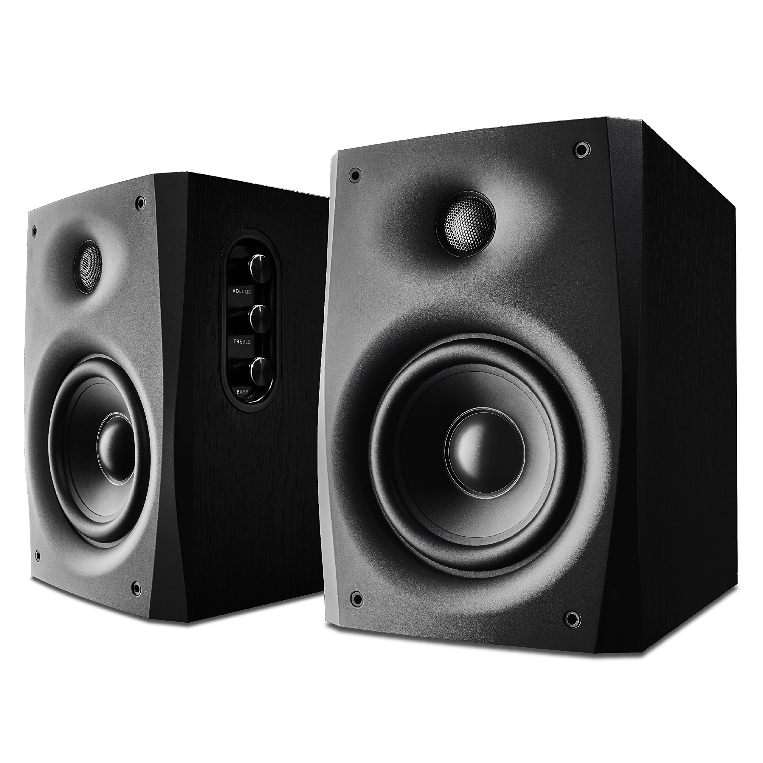 Buy Swan Speakers D1010IVB 2.0 Powered Bluetooth Bookshelf