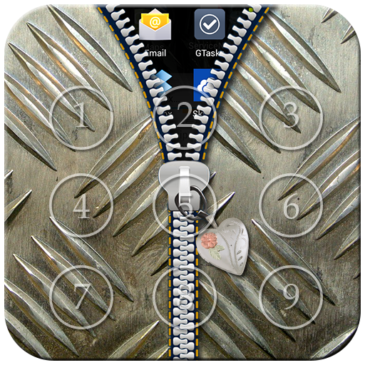 Metal Passcode Zipper Lock App on Amazon Appstore