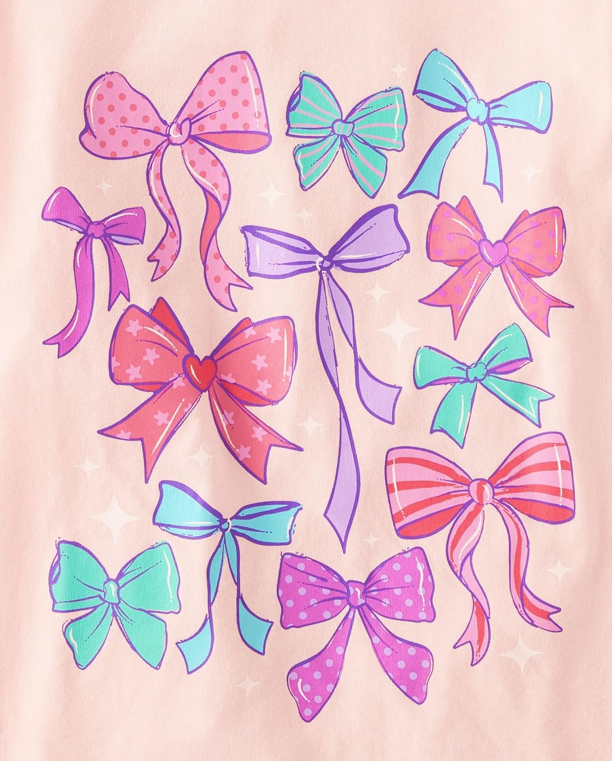 The Children's Place Girls Unicorns,Sports,Butterflies Long Sleeve Graphic T-Shirts,4 Pack - Image 5