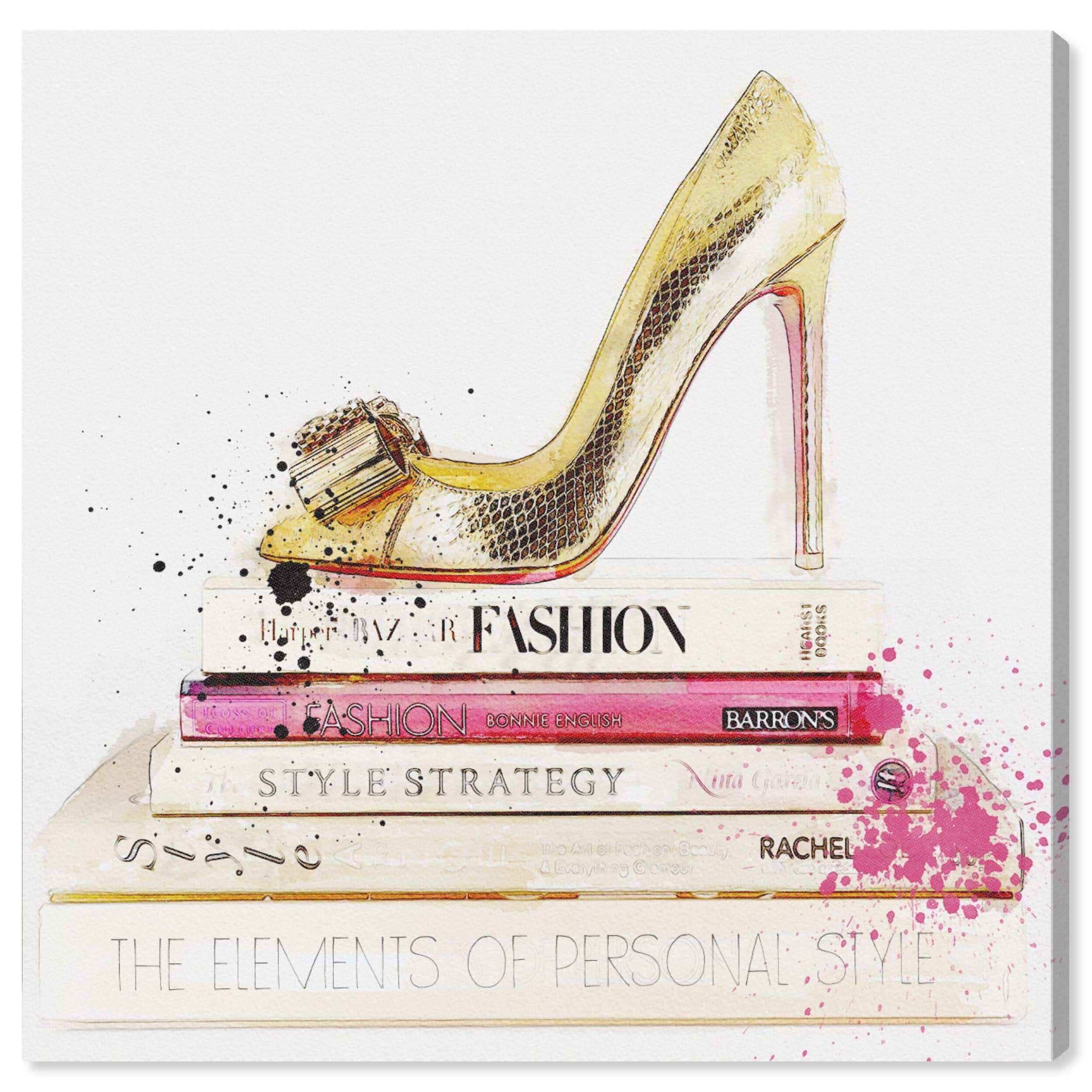 Amazon.co.jp: Oliver Gal(オリバー・ガル) Gold Shoe and Fashion