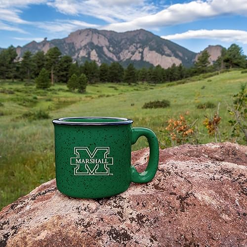 Miniatura 9 de Rico Industries NCAA Utah Utes - Taza de café personalizada de 12 onzas con logotipo grabado con láser profundo, taza de cerámica para acampar con