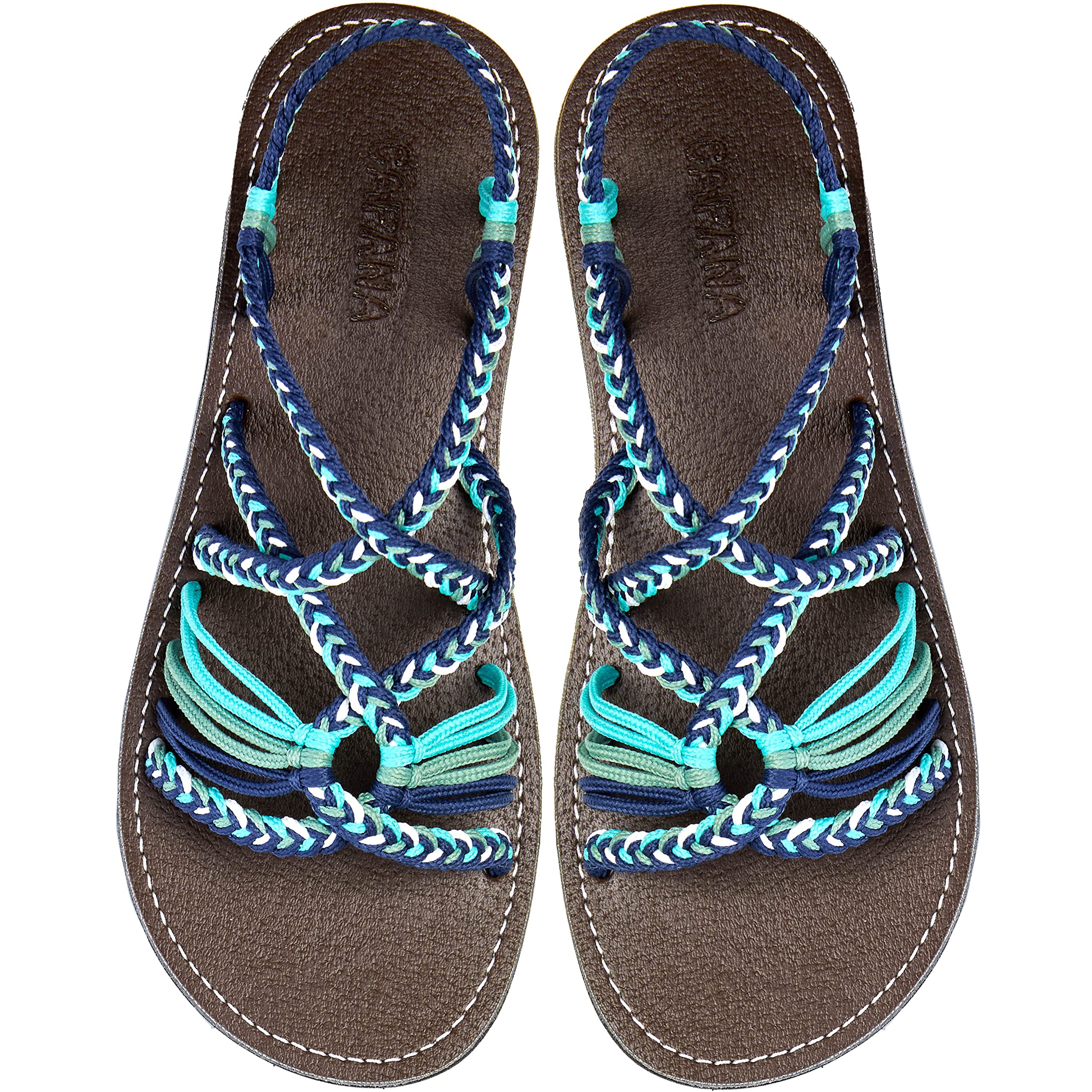 CapanaWoven Flat Sandals - Relax (Wide Version)