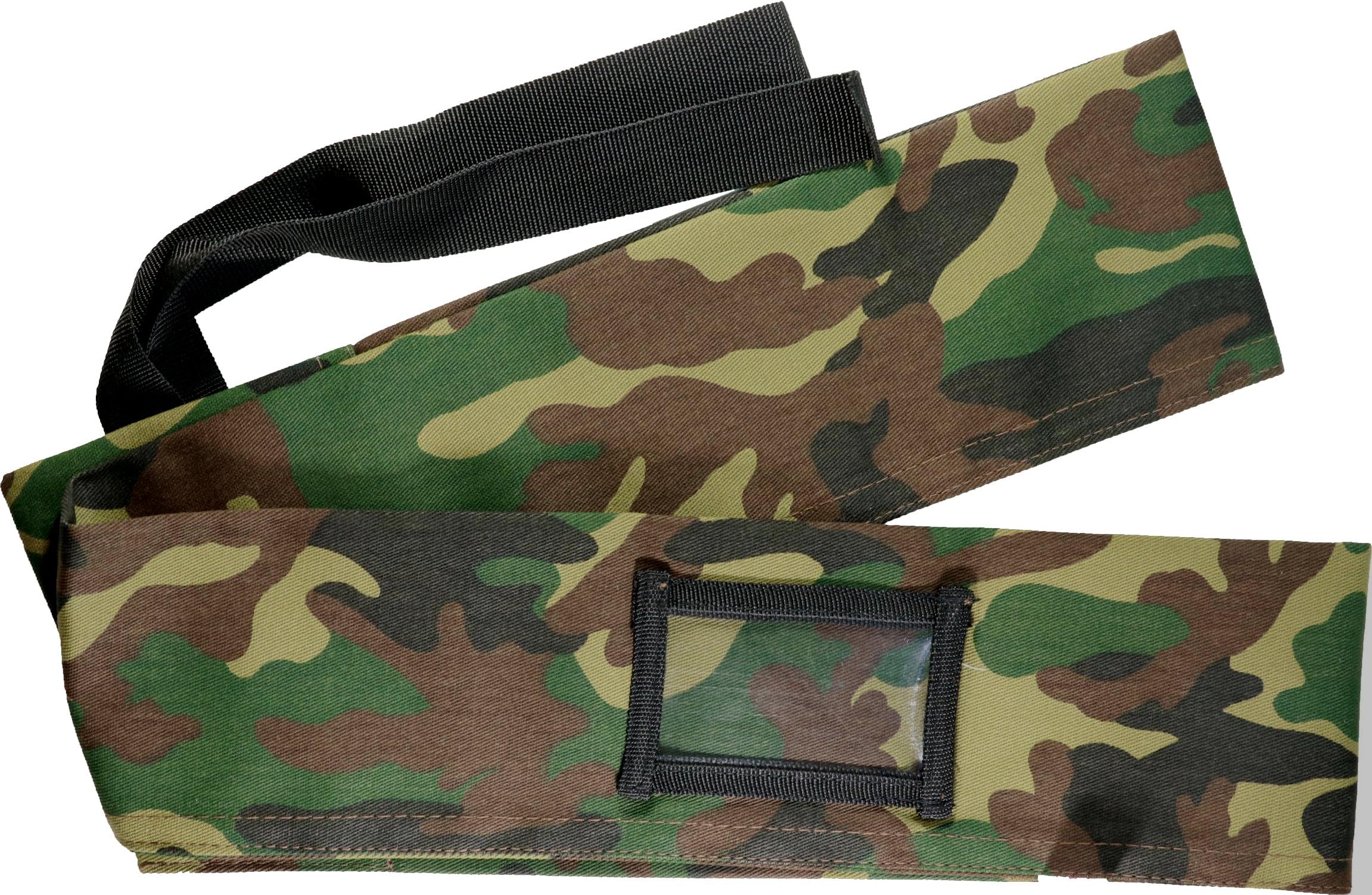 Bo Stab Camouflage Tragetasche Langstock, 200 cm, Baumwolle, mit Schnürung