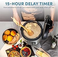 Vista 3 de AROMA® 20-Cup (Cooked) / 10-Cup (Uncooked) Digital Rice Cooker, Multicooker, Slow Cooker, Steamer, Flash Rice, Keep Warm, Sensor Logic® Technology