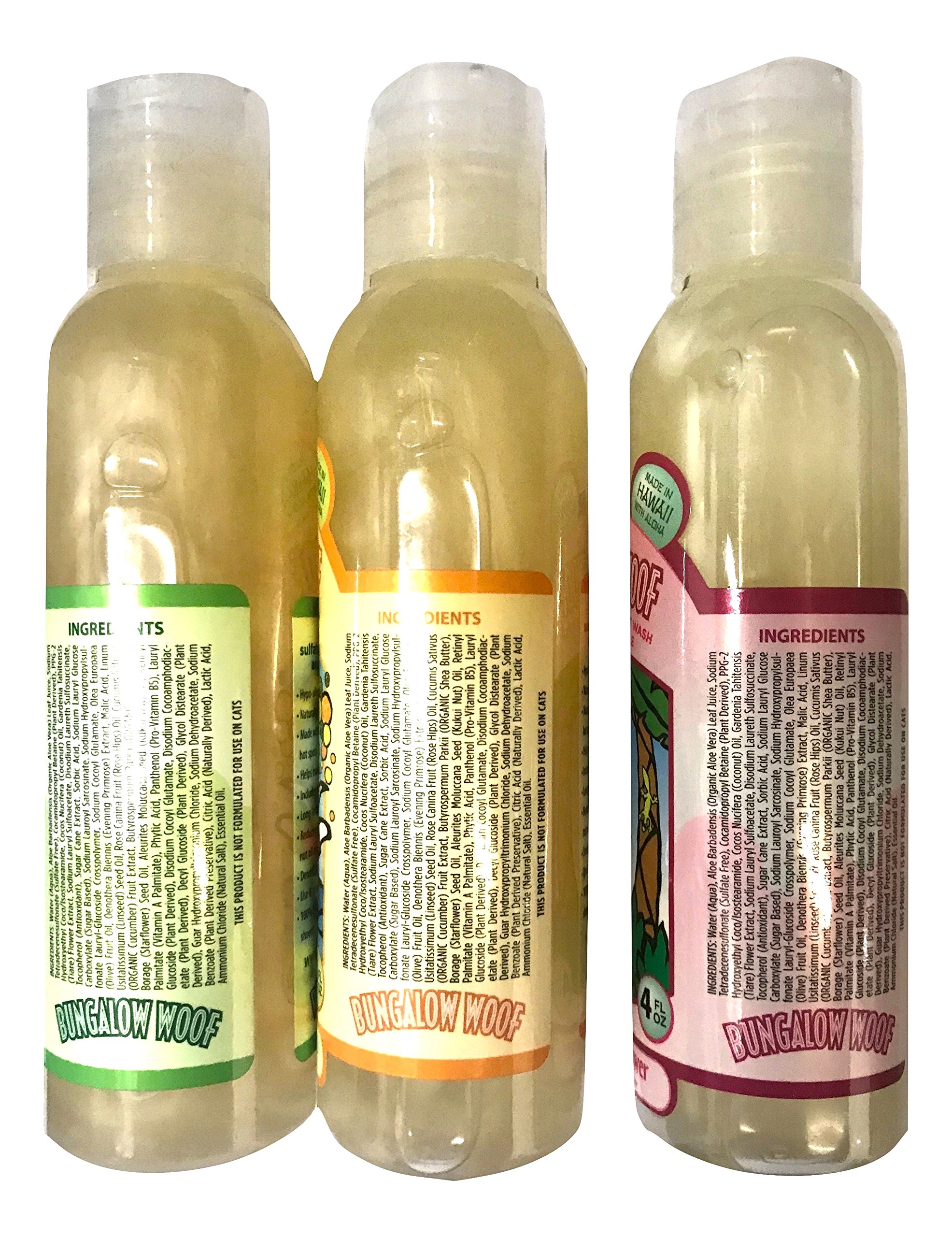 Bungalow Woof Hawaiian Wash for Pooch and People Set