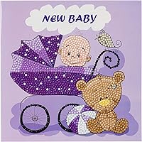 Vista 13 de CRYSTAL ART Kit de tarjetas de león en reposo 7.1 x 7.1 in