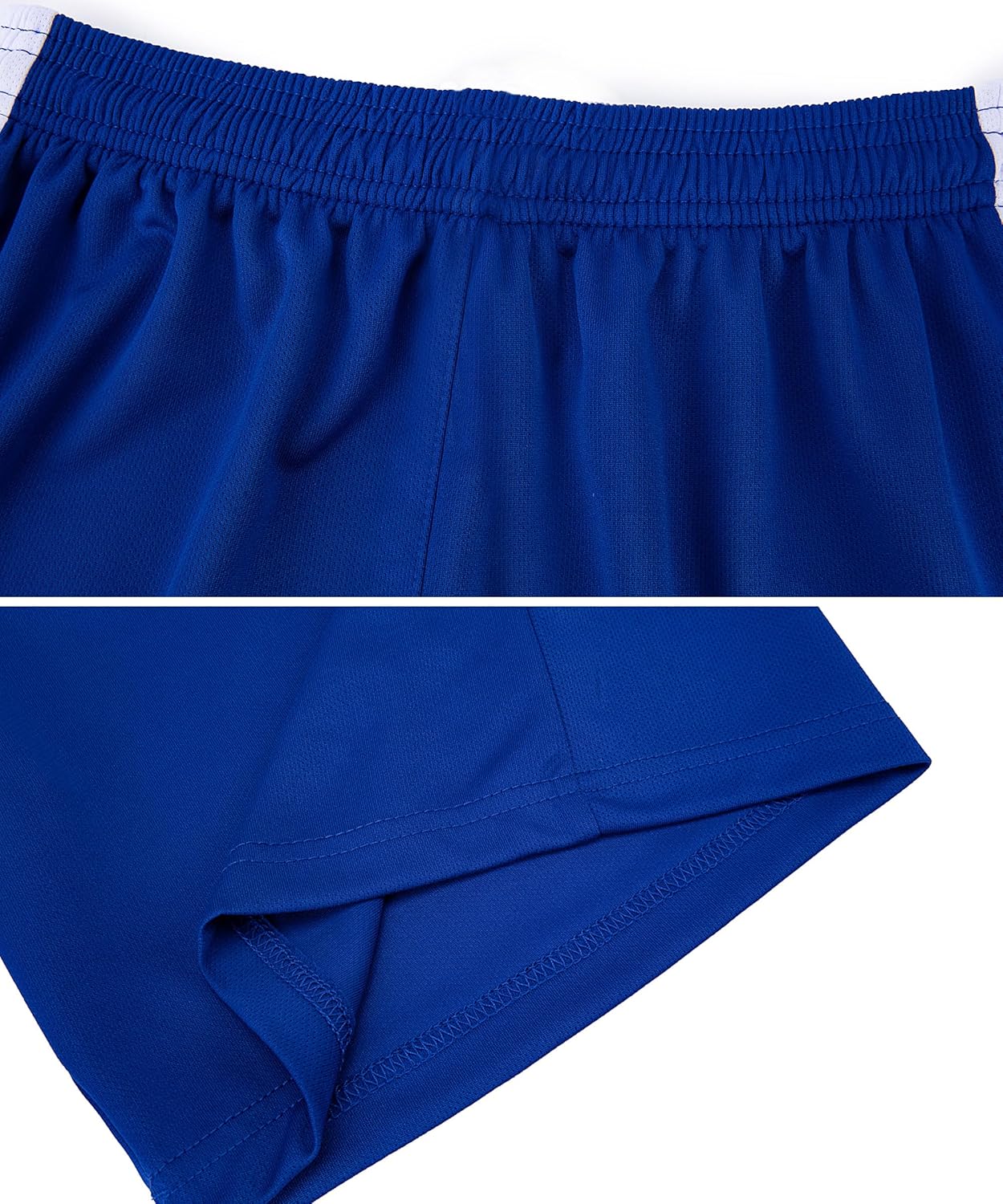 C2M Boys & Girls 2-Pack Soccer Jerseys with Socks Practice Jersey Outfits Football Training Shirt Uniforms - Image 7