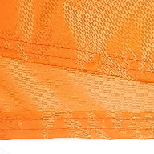 Miniatura 3 de uxcell L 190T protector de polvo de lluvia negro+naranja scooter motocicleta cubierta 86 "para Harley Davidson