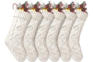 Fesciory Elegant Christmas Stockings: Adorn Your Home for the Holidays