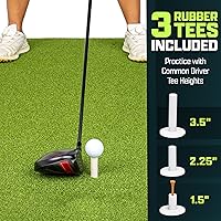 Vista 6 de GoSports Elite Golf Hitting Mat for Indoor and Outdoor Practice - Withstands About 150,000 Shots - Heavy-Duty Turf Driving Range Mats Works with