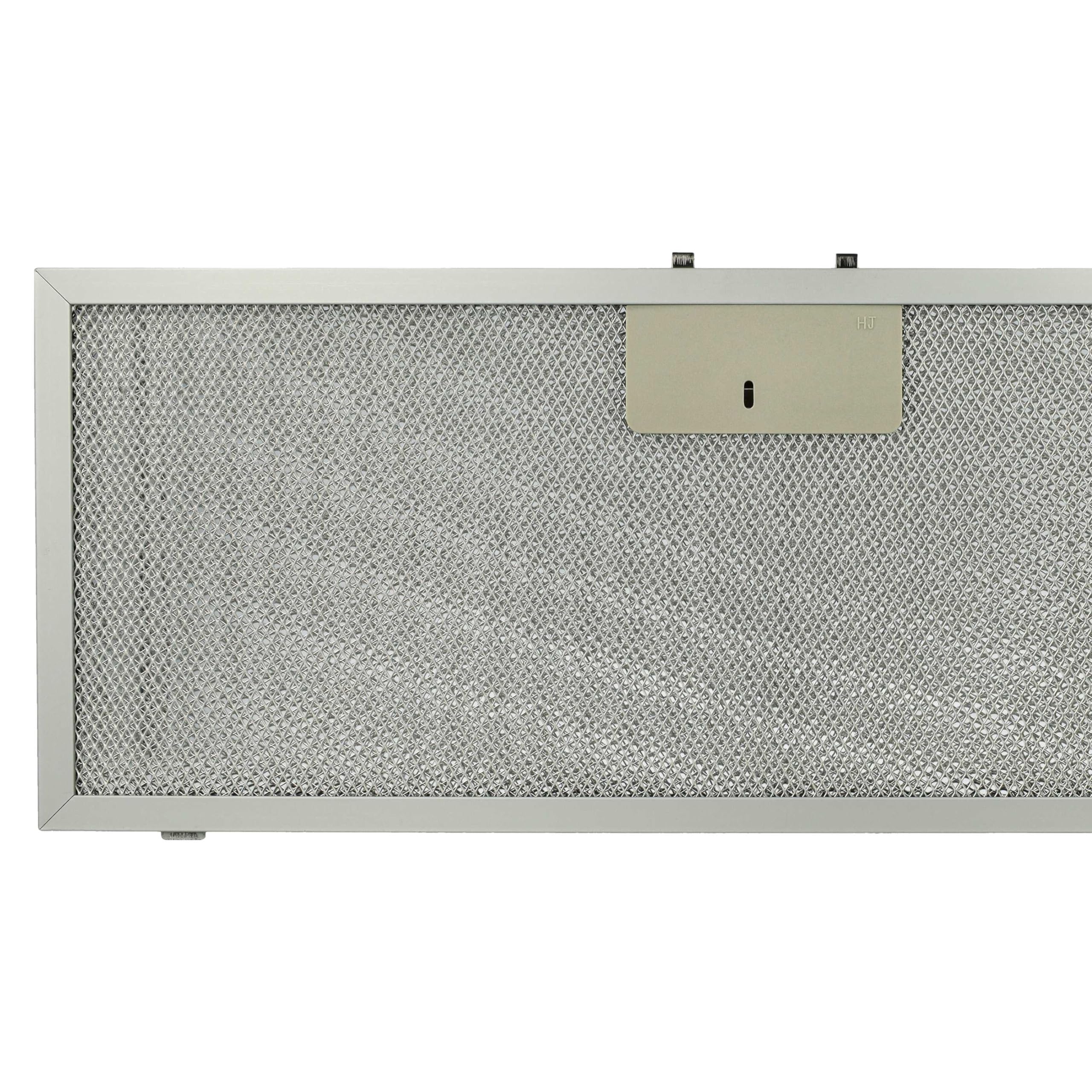 vhbw 2x Filter Metallfettfilter Ersatz für Bauknecht 481248058314 für Dunstabzugshaube - 45,9 x 17,7 x 0,85 cm, Metall