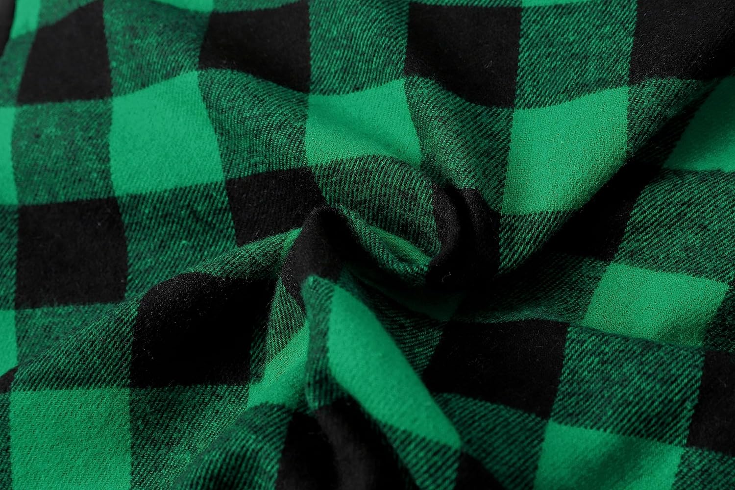 Cromoncent Men's Casual Plaid Flannel Long Sleeve Button Down Shirt - Image 6