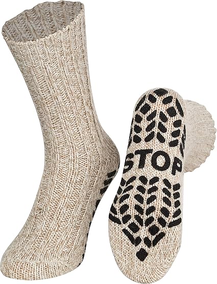 GAWILO Chaussettes Norvégiennes Chaudes Homme En Laine (6 Paires