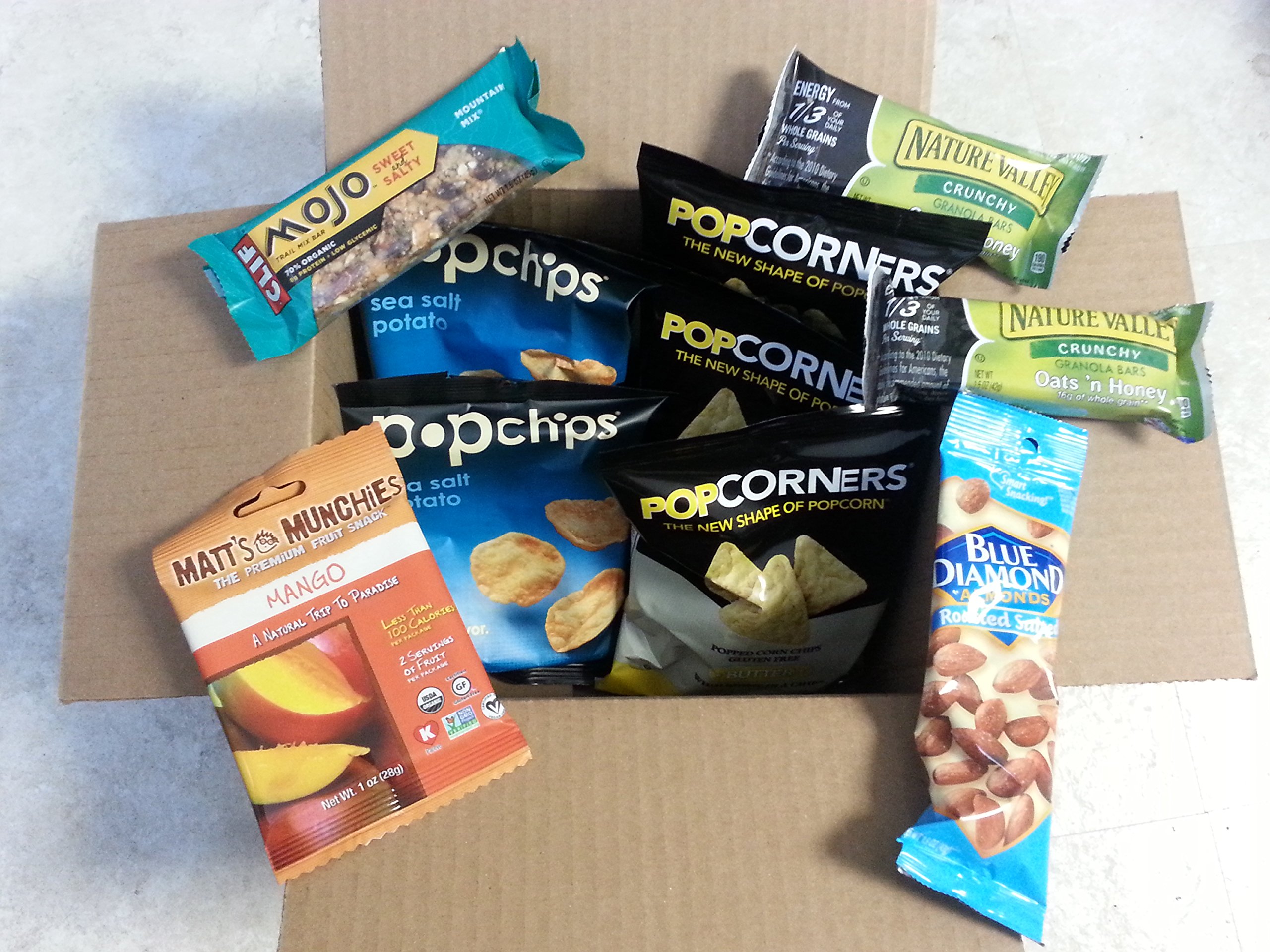 HEALTHY SNACKS IN A BOX (GOOD FOR GIFT, DORM, OFFICE)