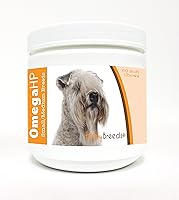 Vista 151 de Healthy Breeds Schnauzer en miniatura Omega HP Ácido graso para piel y pelaje Masticables suaves 60