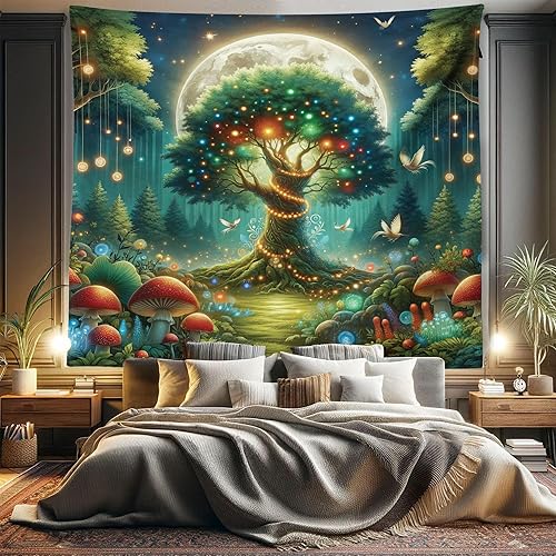 Miniatura 178 de Ambesonne Tapiz vintage, detalles de relojes mecánicos, diseño steampunk, diseño steampunk, para colgar en la pared para dormitorio, sala de estar,