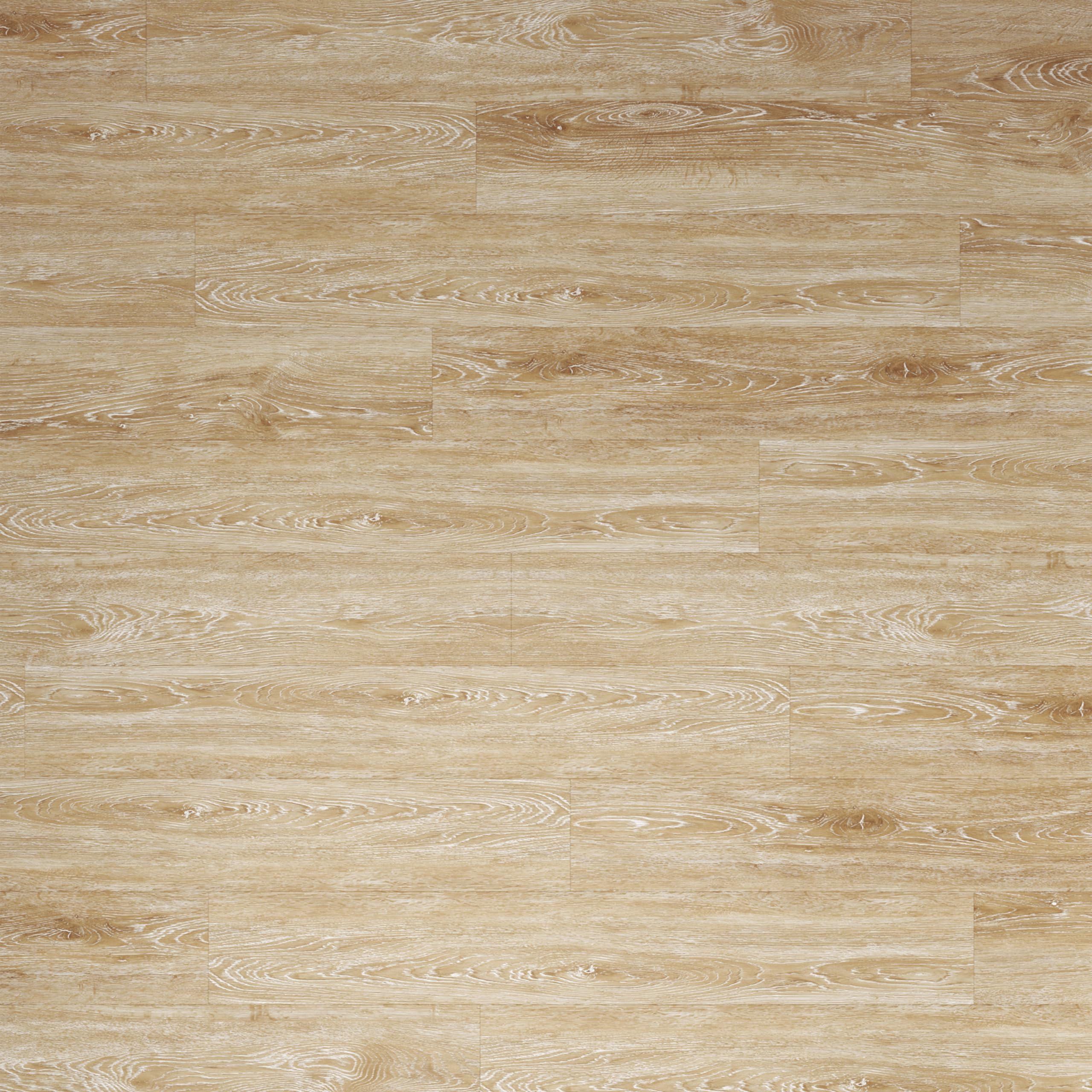 ARTENS - Revêtement de sol en PVC - Lames en vinyle Click Wharton 2 - Sol en vinyle - Intenso - Effet bois - Beige clair - L.122 cm x l18 cm - Épaisseur 4,5 mm - 1,54 m²/ 7 lames - Classe de charge 33