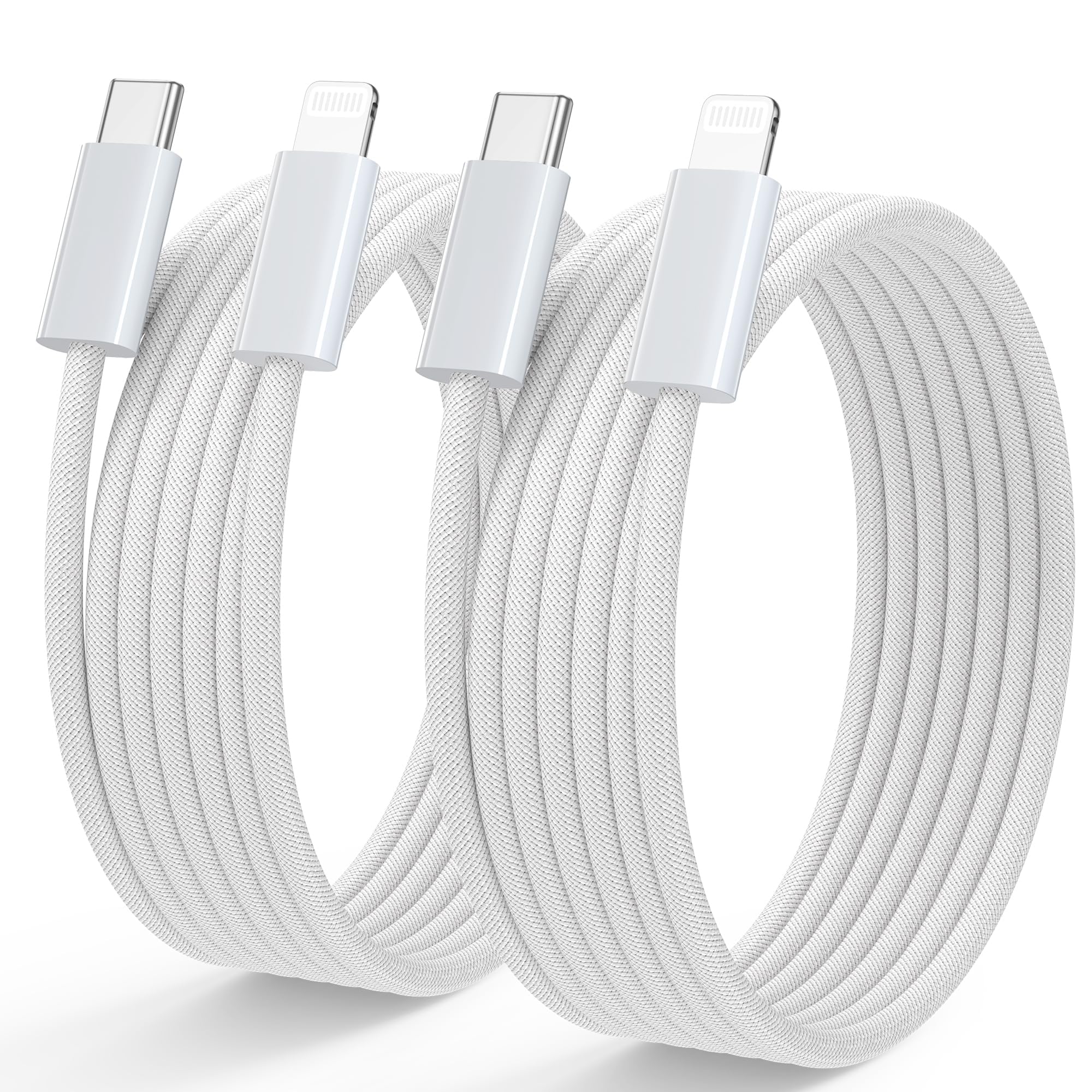 USB C Lightning Kabel 2M 2Pack, [Apple MFi Zertifiziert] Power Delivery iPhone Ladekabel USB C für iPhone 14 13 12 11 Pro/Pro Max X/XS/XR/ 8 Plus