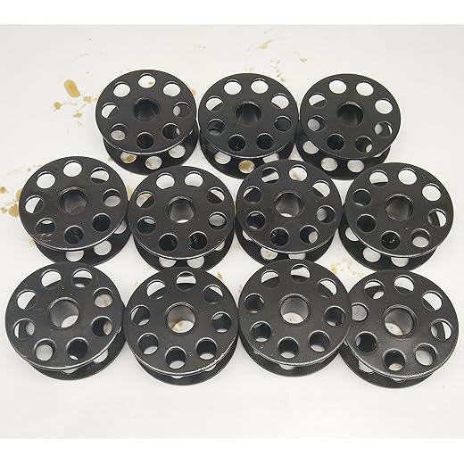 HONEYSEW M Size BOBBINS 20PCS for Industrial Sewing Machine #18034 (10pcs)