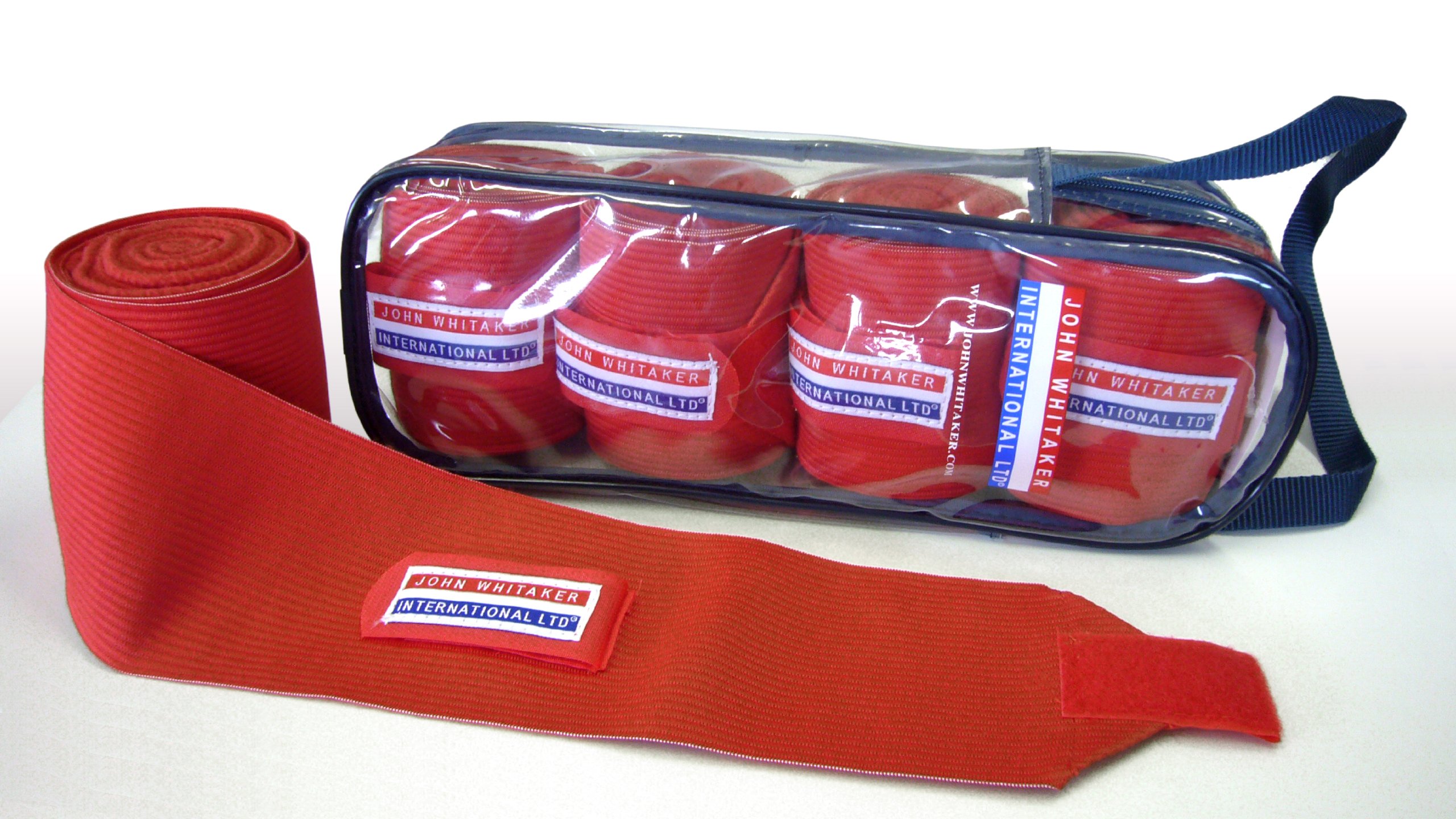 John Whitaker Training Bandages - Red