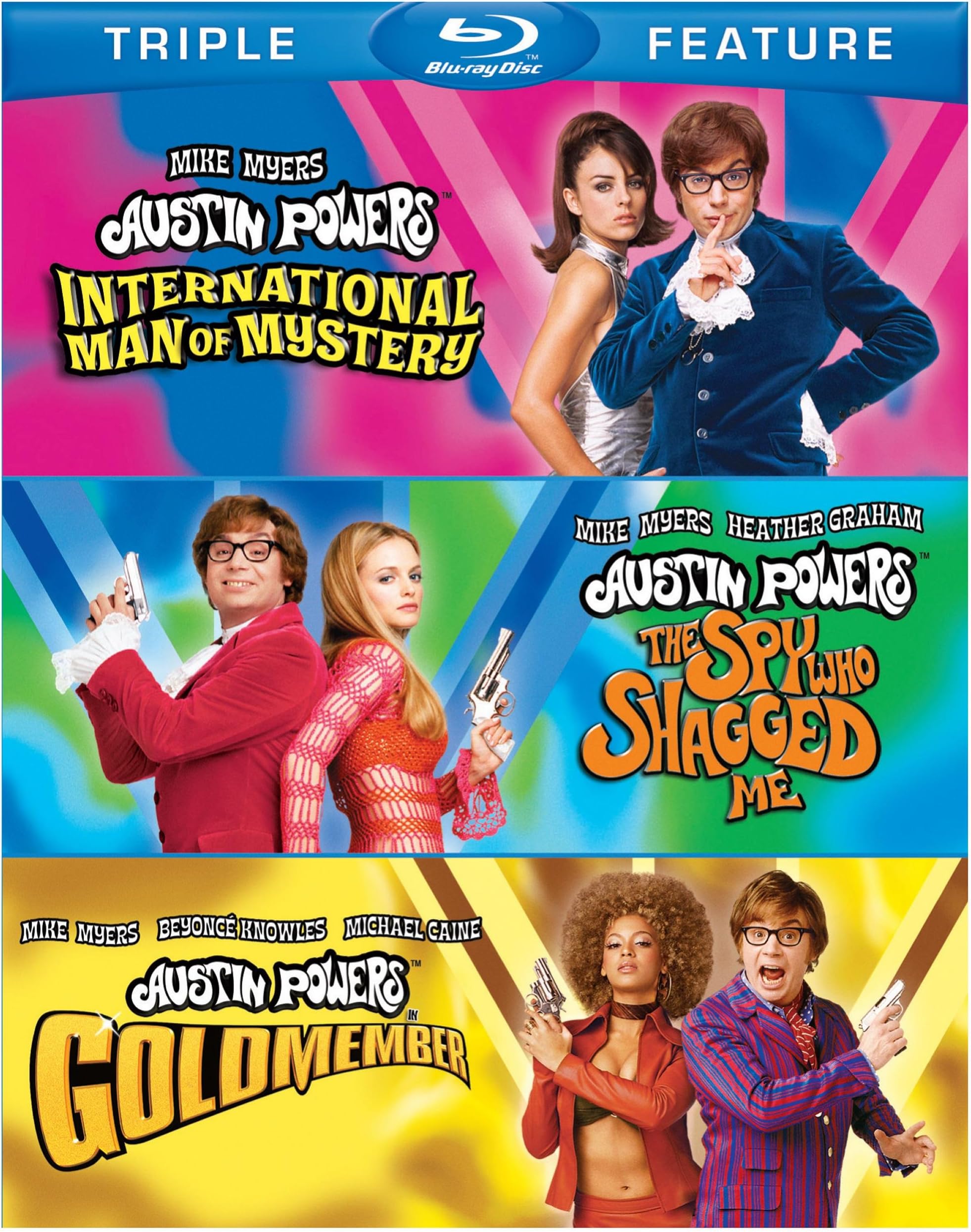 Austin Powers: Triple Feature [Blu-ray] [US Import]