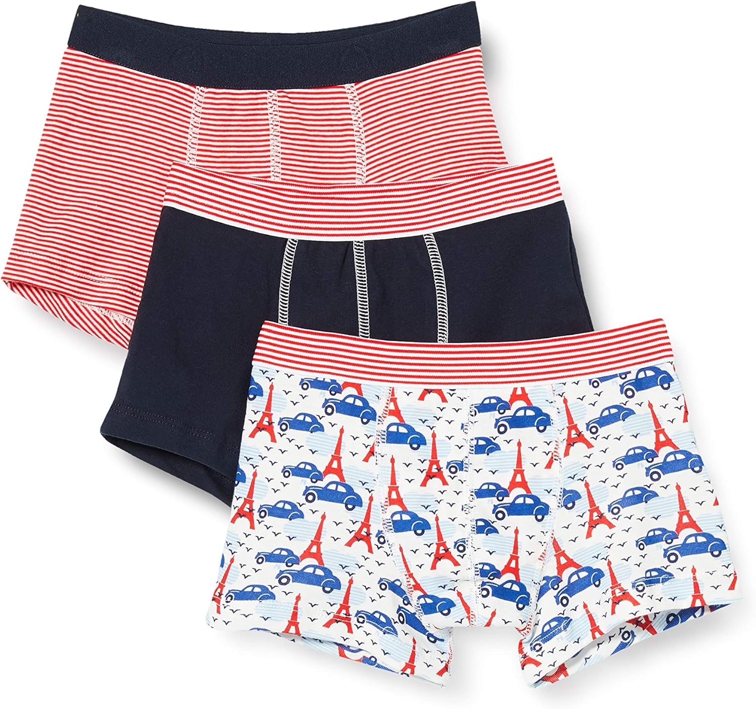Petit Bateau 54244 Boxer Shorts Boys Multicolour - 24 Months - Boxer Shorts