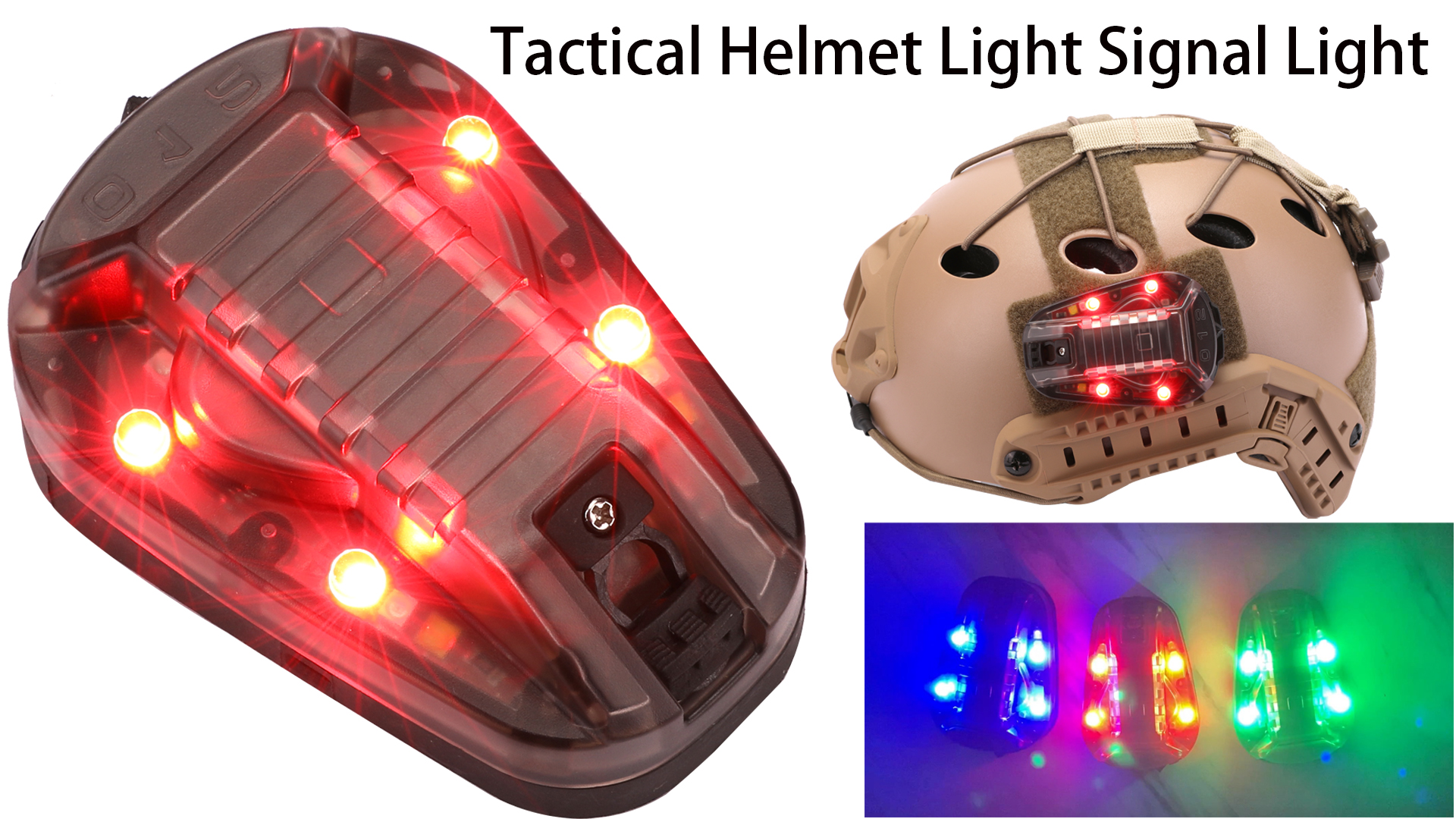 Amazon.com: Phoking Tactical Marker Helmet Light Survival