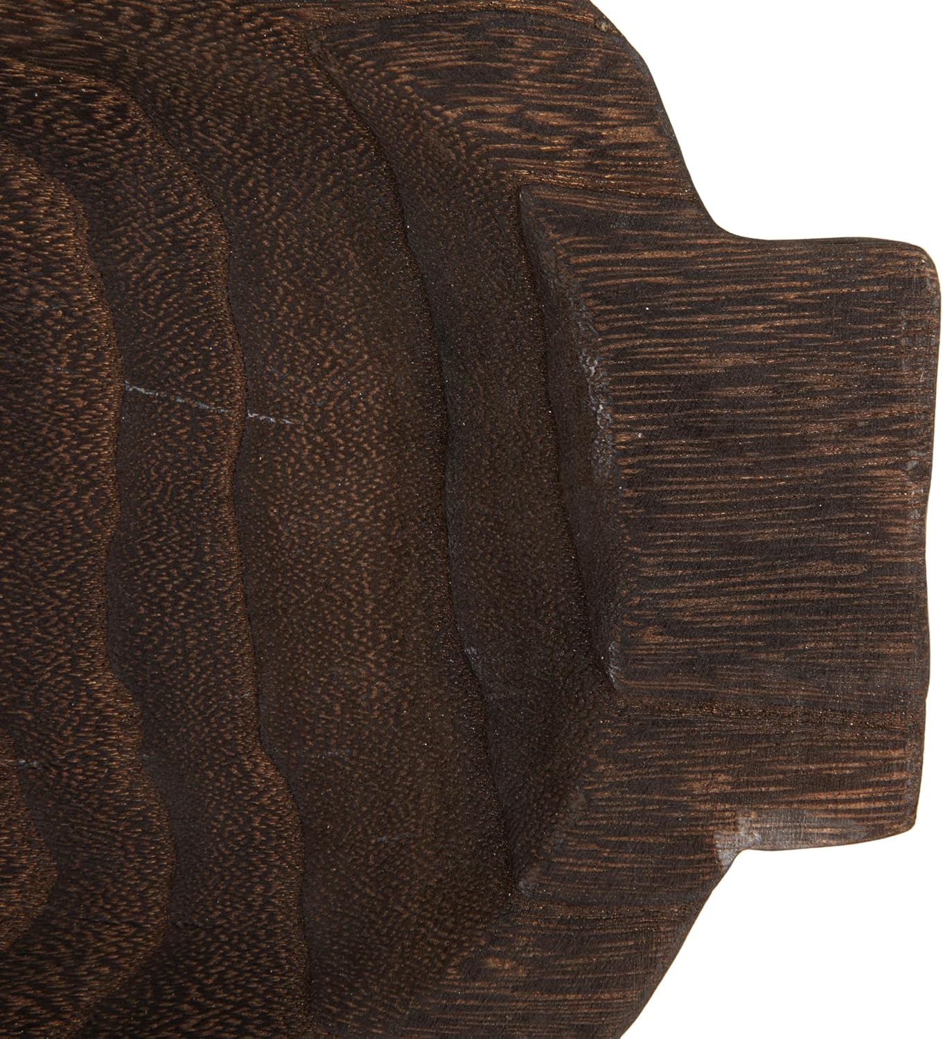 Creative Co-Op Decorative Paulownia Wood Tray, Brown
