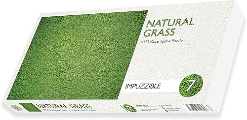 Vista 3 de Rompecabezas de 1000 piezas de hierba natural impuzzible para adultos, rompecabezas desafiantes, gran regalo para todas las edades Hierba natural,Un