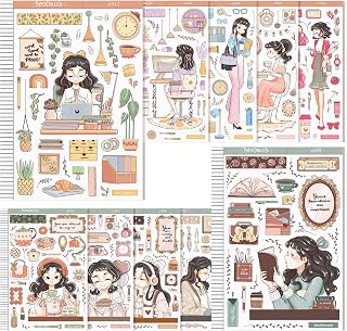Working Women and Alone Time Journal Stickers | Mulberry