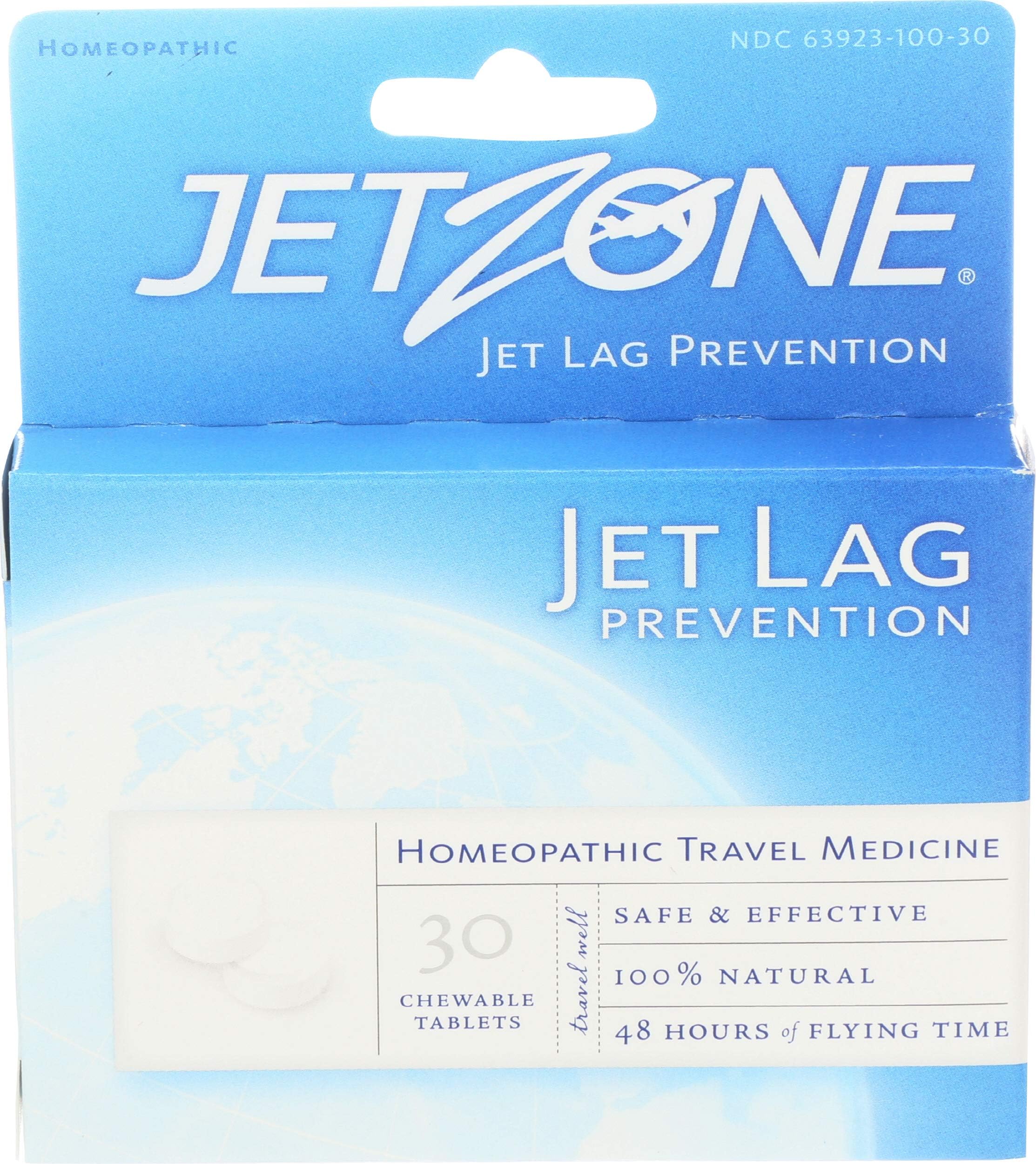 Jet Zone Homeopathic Jet Lag Remedy Sleeping Tablet 30 Tablets (Case of 6))