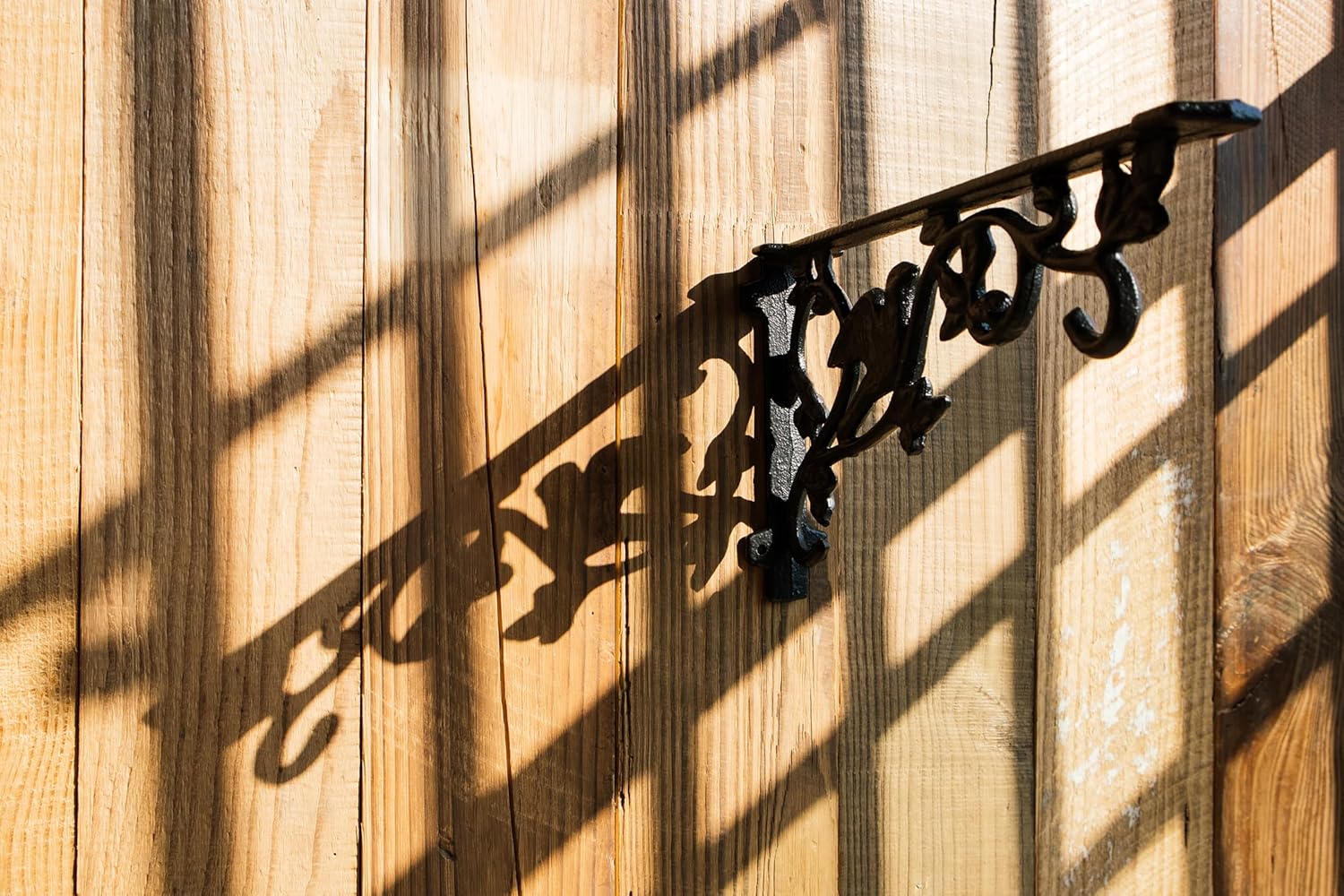 12 Inch Decorative Bird Shelf Brackets,2 Pack Cast Iron Shelf Supply,12''*6.5'' Antique Black Corbel,Screws Anchor Included