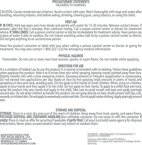 Vista 53 de Ranger Ready Repellents Repelente de insectos de picaridina en aroma de cielo nocturno, repelente de mosquitos y aerosol de garrapatas, espray