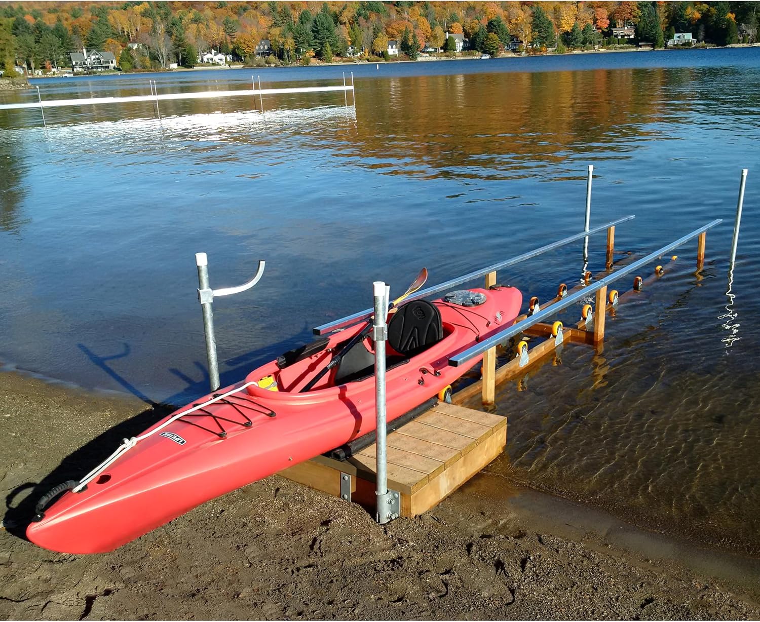 Multinautic Orange Galvanized Steel Wheel Kit
