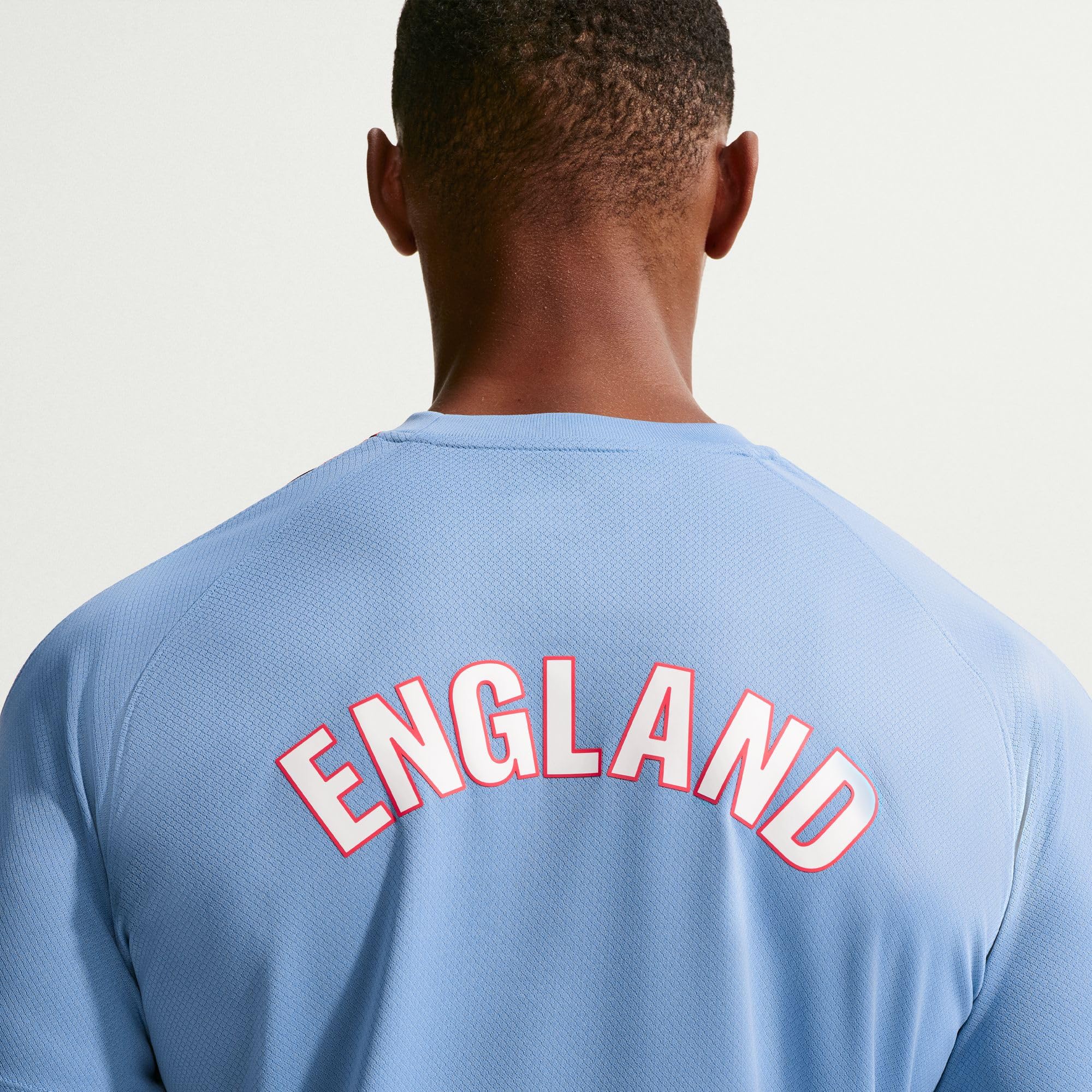 Nike England Strike Nike Football Dri-Fit Kurzarmshirt für Herren Maglietta a Maniche Corte Uomo