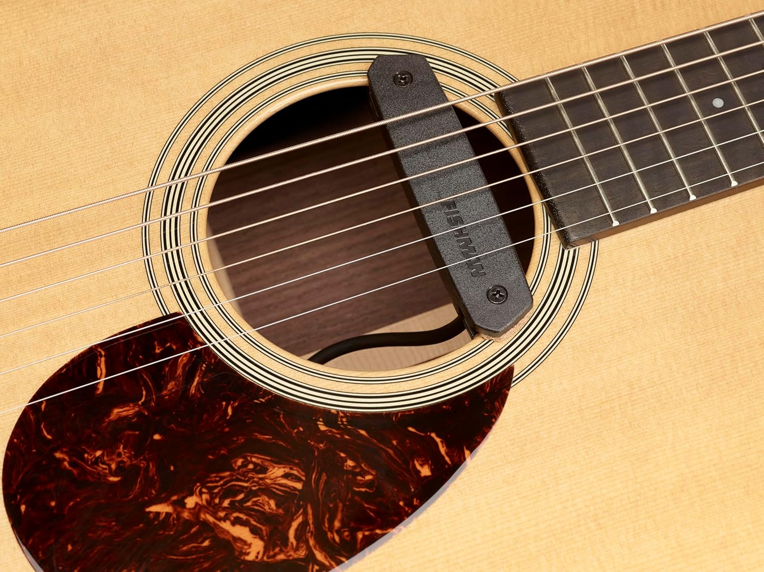 Fishman Neo-D Dark Brown Single Coil Soundhole Acoustic Pickup